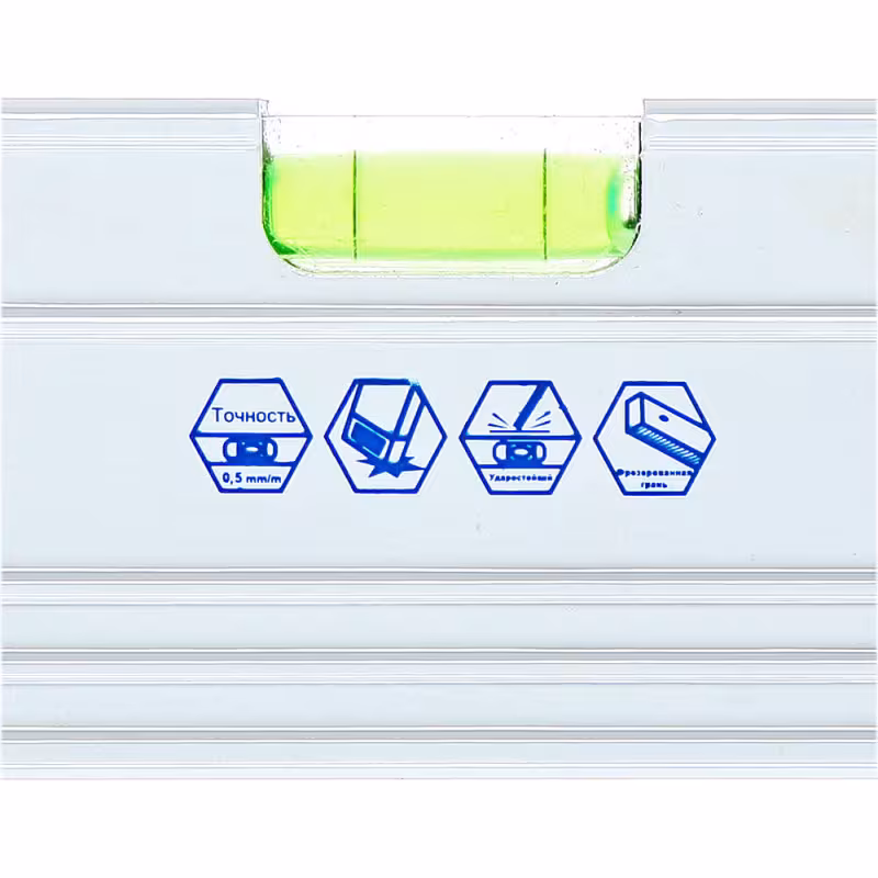 Уровень строительный пузырьковый Кобальт Экстра 243-264, 2000 мм