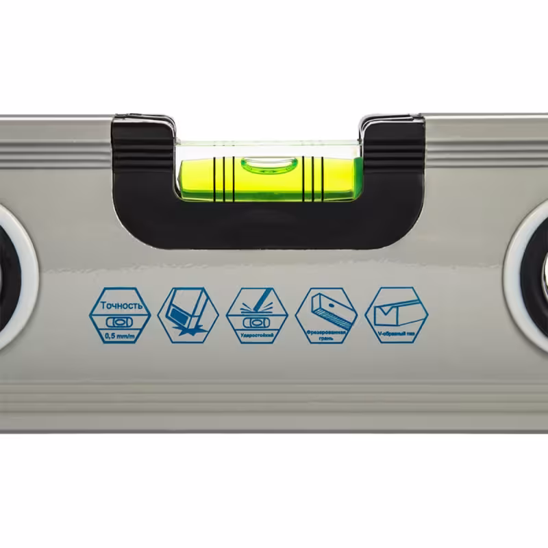 Уровень строительный пузырьковый Кобальт Экстра 243-271, 600 мм 