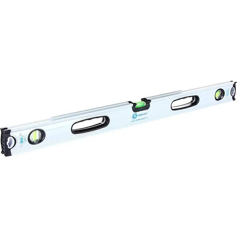 Уровень строительный пузырьковый Кобальт Экстра 243-288, 800 мм