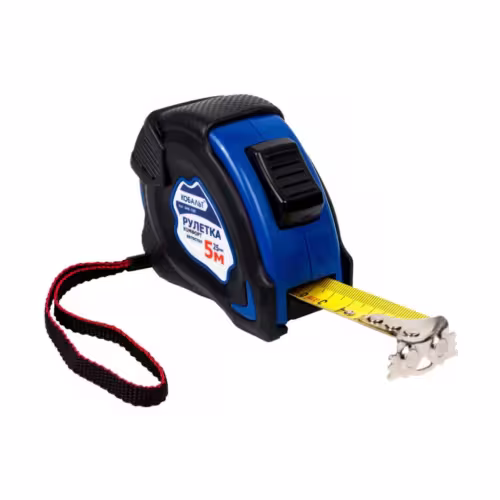 Рулетка строительная Кобальт Комфорт 646-799, 5 м x 25 мм 