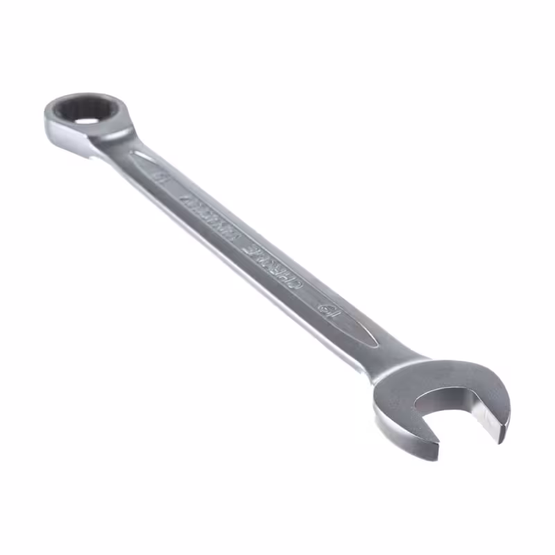 Набор ключей рожково-накидных Кобальт 791189-10,  8-19 мм, переходники 1/4, 10 предметов