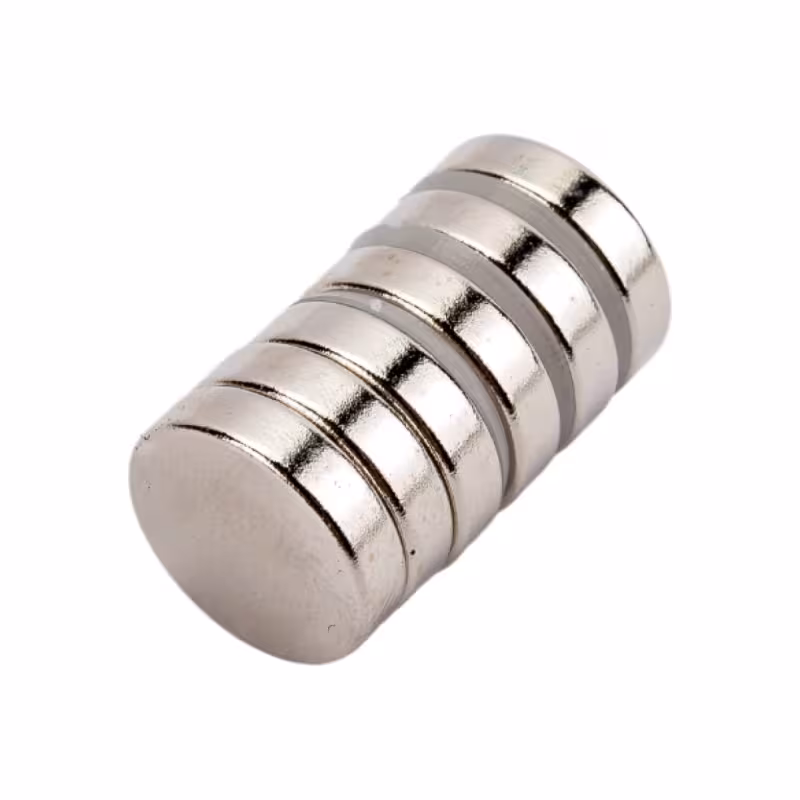 Магнит неодимовый диск Кобальт, 12х3 мм (6 шт.)