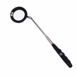 Зеркало инспекционное телескопическое Кобальт 918-207, 280 - 870 мм, 75 мм,  LED фонарик