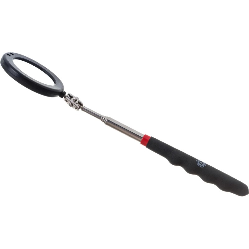 Зеркало инспекционное телескопическое Кобальт 918-207, 280 - 870 мм, 75 мм,  LED фонарик