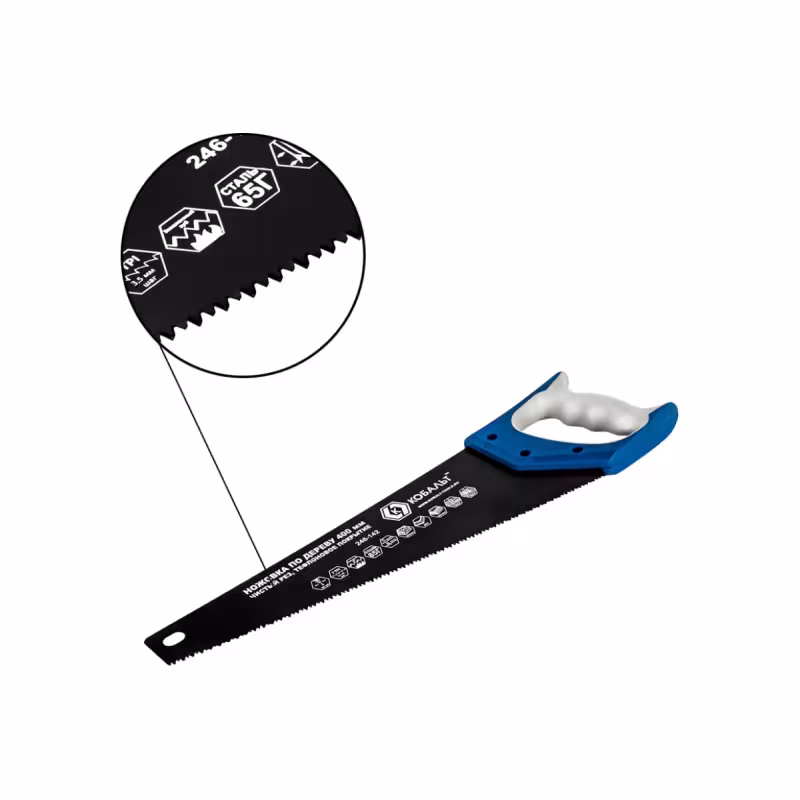 Ножовка по дереву Кобальт 246-142, 400 мм