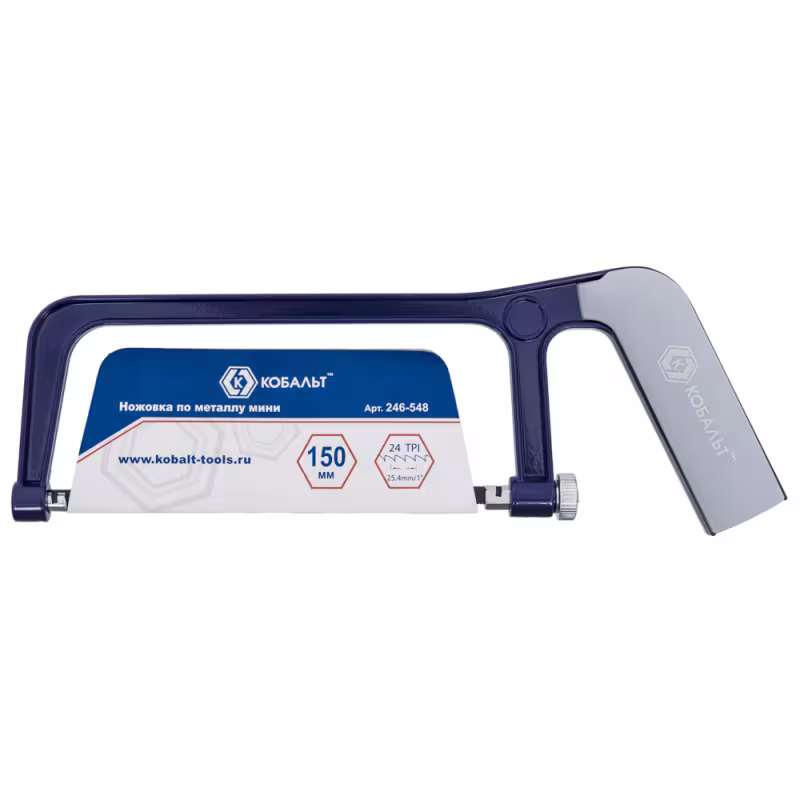Ножовка по металлу Кобальт 246-548, 150 мм