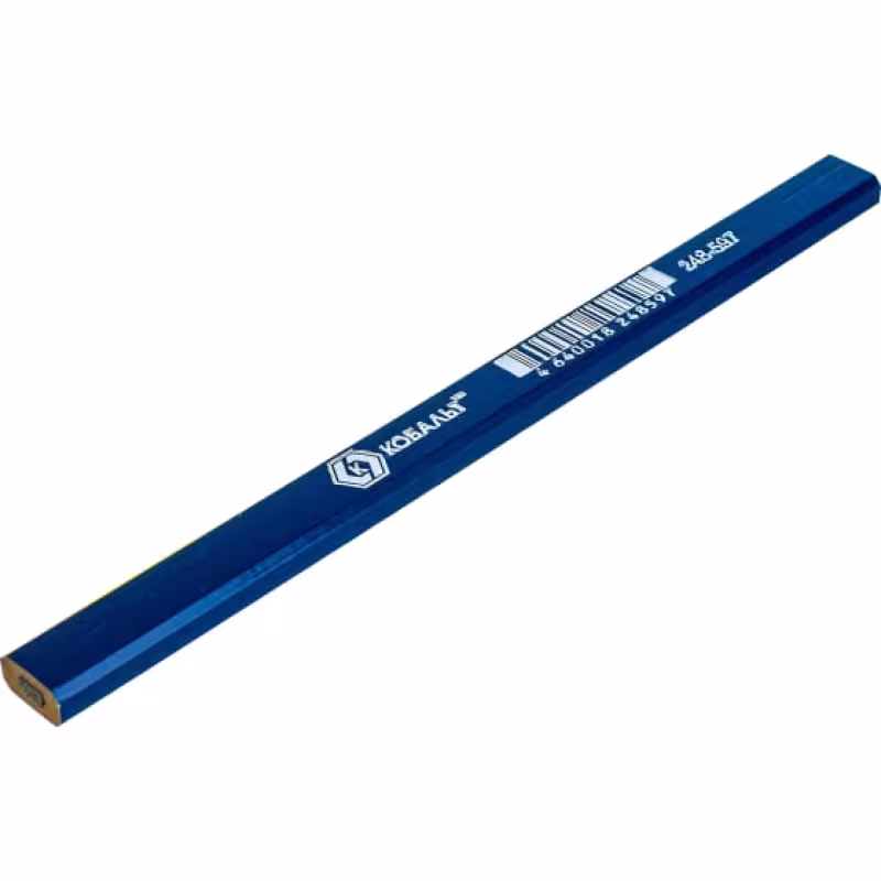 Карандаш строительный Кобальт 793-121, 180 мм (2 шт.) 