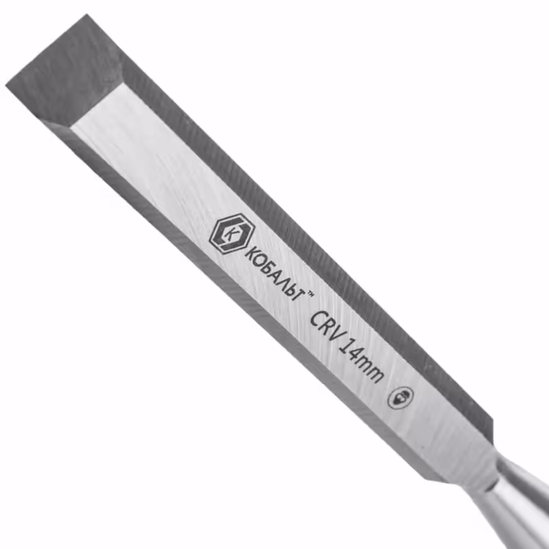 Стамеска плоская Кобальт 245-749, 14 мм