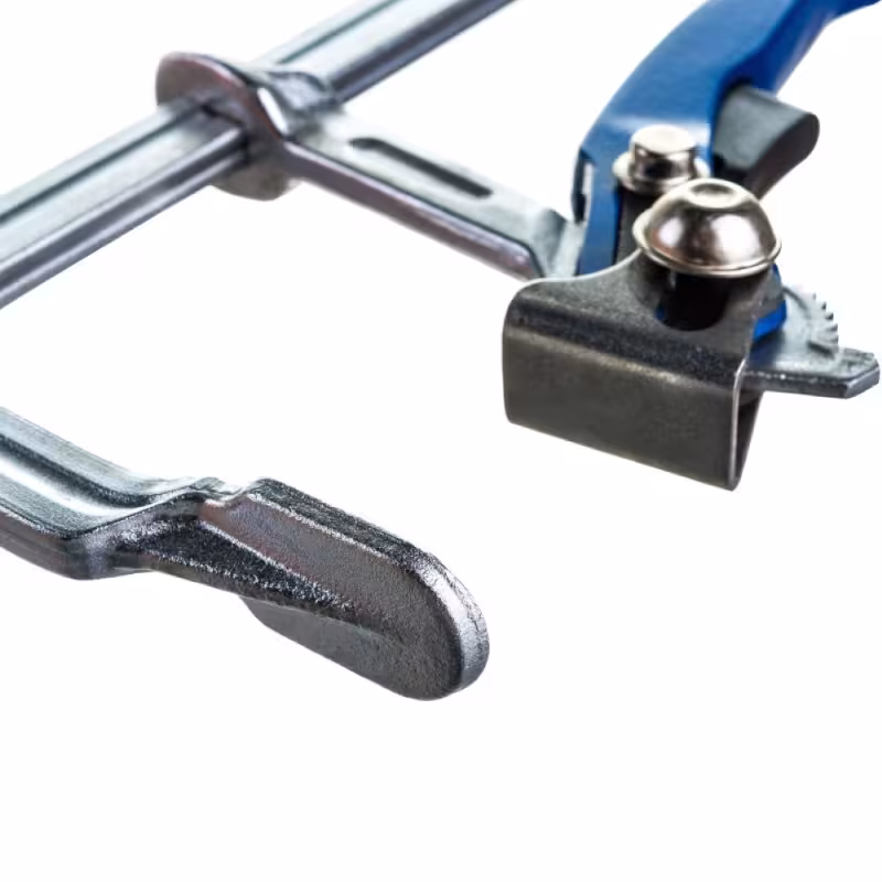 Струбцина F-образная Кобальт 249-051, 80х200 мм, рычажная