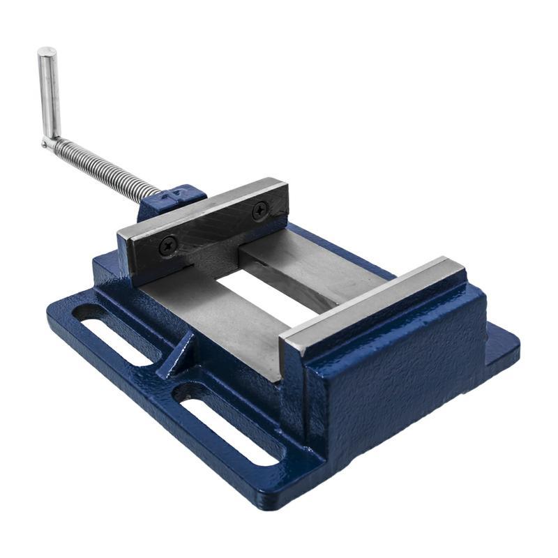 Тиски станочные Кобальт 246-043, чугун, 100 мм