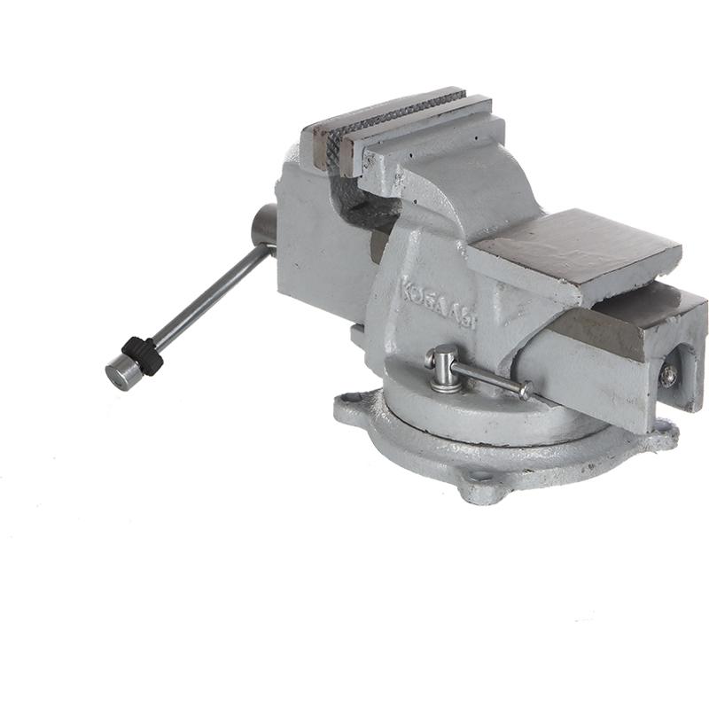 Тиски слесарные поворотные Кобальт 248-955, 75 мм