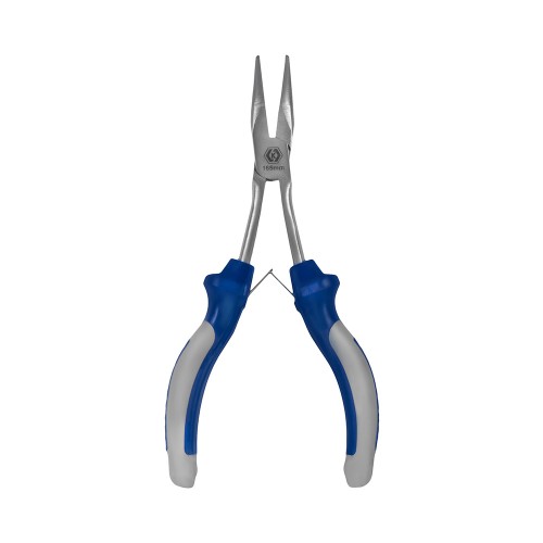 Длинногубцы изогнутые мини удлиненные Кобальт 244-162, 165 мм