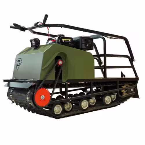 Мотобуксировщик Бурлак Хозяин-1, 15 л.с, катки