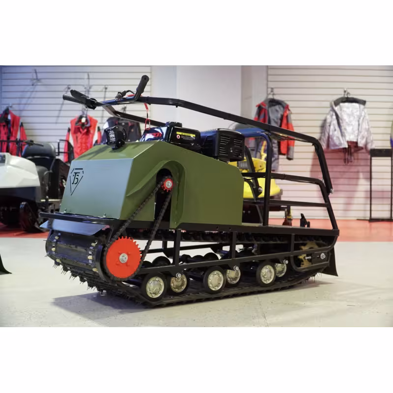 Мотобуксировщик Бурлак Хозяин-1, 15 л.с, катки