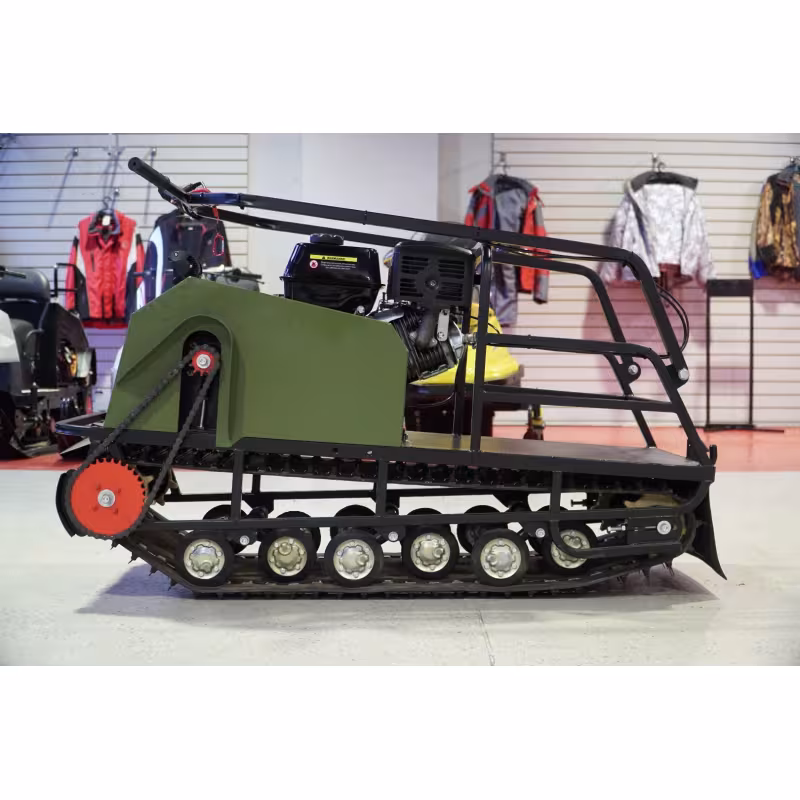 Мотобуксировщик Бурлак Хозяин-1, 15 л.с, катки