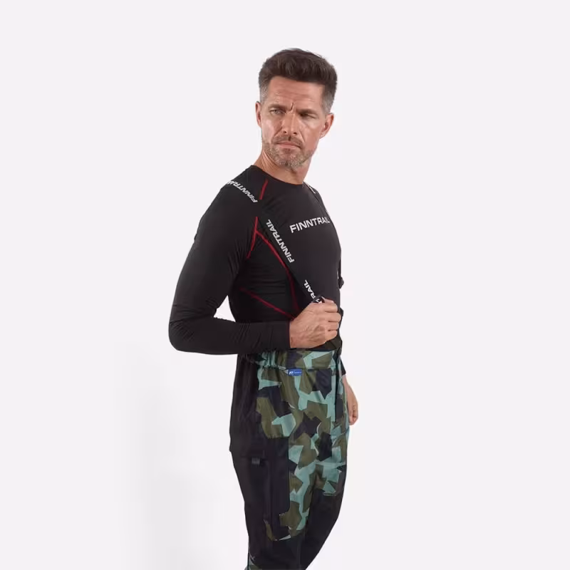 Костюм мужской Finntrail Thor 3420 CamoArmy, мембрана Hard-Tex, черный, размер 58-60 (XXL), 185-195 см