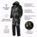 Костюм мужской Finntrail Thor 3420 CamoArmy, мембрана Hard-Tex, черный, размер 58-60 (XXL), 185-195 см