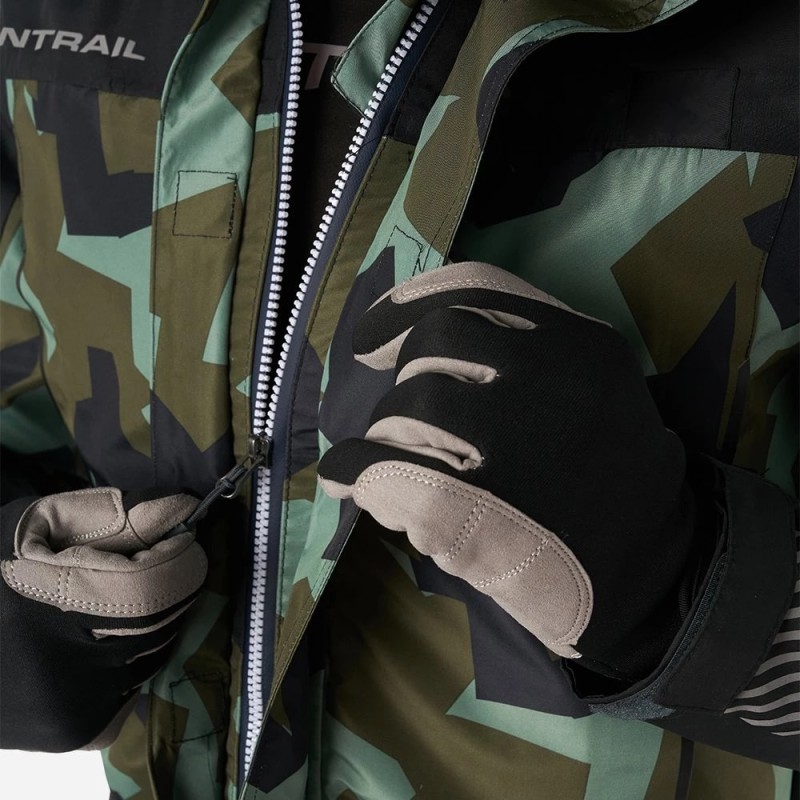 Костюм мужской Finntrail Thor 3420 CamoArmy, мембрана Hard-Tex, камуфляж/черный, размер XXL, 185-195 см