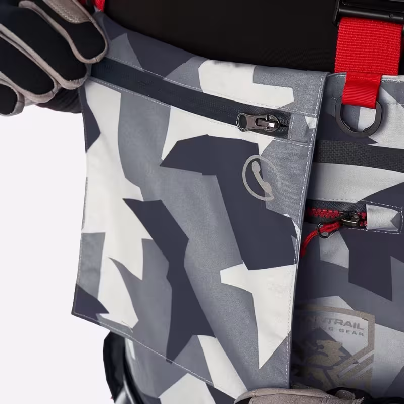 Полукомбинезон-вейдерсы Finntrail Speedmaster, мембрана Hard-­Tex, серый камуфляж, размер 44-46 (S), 165-175 см