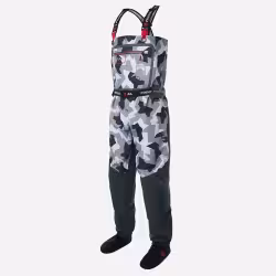 Полукомбинезон-вейдерсы Finntrail Speedmaster, мембрана Hard-­Tex, серый камуфляж, размер 48-50 (M), 170-180 см