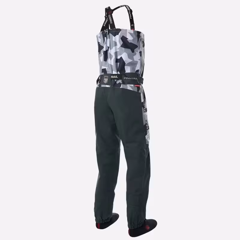 Полукомбинезон-вейдерсы Finntrail Speedmaster, мембрана Hard-­Tex, светло-серый камуфляж, размер 48-50 (ML), 180-190 см