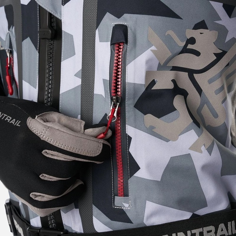 Полукомбинезон-вейдерсы Finntrail Speedmaster, мембрана Hard-­Tex, светло-серый камуфляж, размер 48-50 (ML), 180-190 см