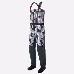 Полукомбинезон-вейдерсы Finntrail Speedmaster, мембрана Hard-­Tex, серый камуфляж, размер 50-52 (L), 175-185 см