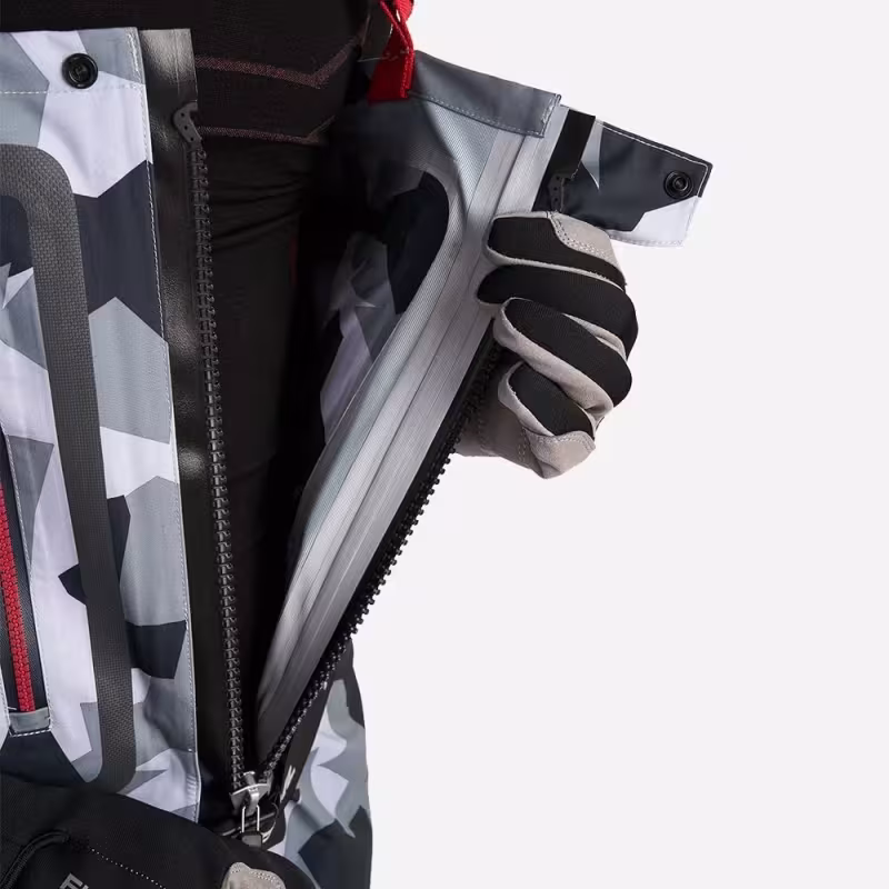 Полукомбинезон-вейдерсы Finntrail Speedmaster, мембрана Hard-­Tex, серый камуфляж, размер 50-52 (L), 175-185 см