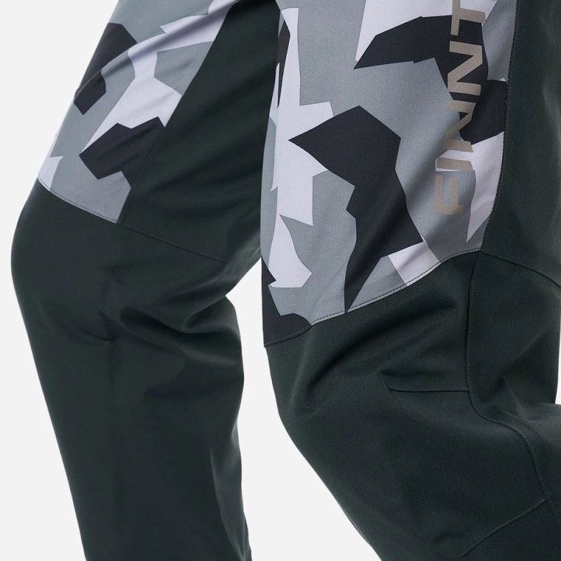 Полукомбинезон-вейдерсы Finntrail Speedmaster, мембрана Hard-­Tex, серый камуфляж, размер 50-52 (L), 175-185 см