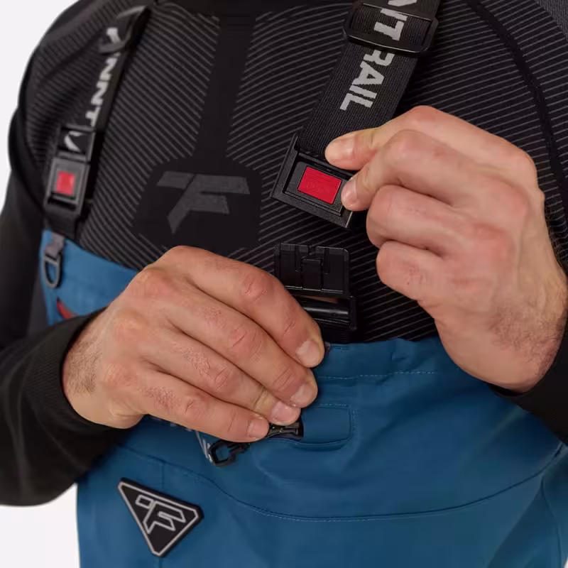 Полукомбинезон-вейдерсы Finntrail Aquamaster New, мембрана Hard-Tex, синий, размер 44-46 (S), 165-175 см