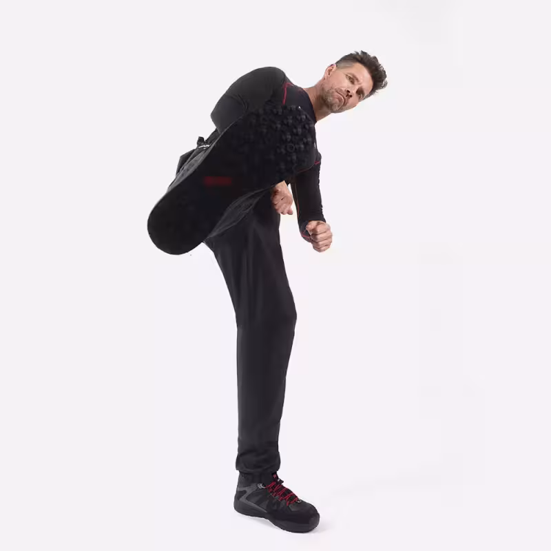 Брюки-вейдерсы мужские Finntrail Runner 1519 Graphite, мембрана Hard-Tex, черный, размер 50-52 (L), 175-185 см