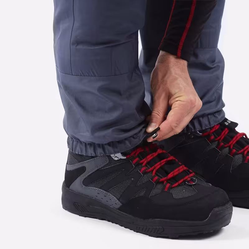 Полукомбинезон-вейдерсы Finntrail Timber, мембрана Hard-Tex, серый, размер 44-46 (S), 165-175 см