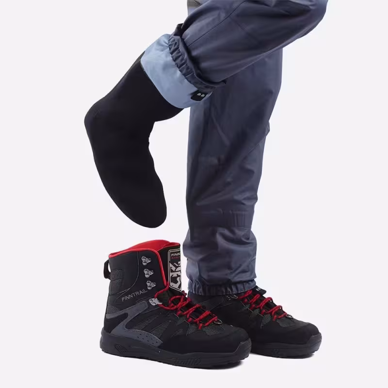 Полукомбинезон-вейдерсы Finntrail Timber 1538 Dark Grey, мембрана Hard-Tex, серый, размер 50-52 (L), 175-185 см