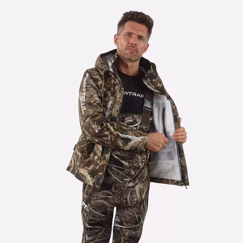 Куртка мужская Finntrail Greenwood 4021 Max-5, мембрана Hard-Tex, камыш, размер 44-46 (S), 165-175 см