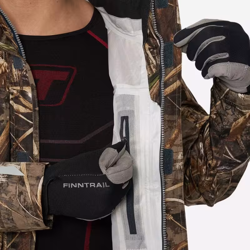 Куртка мужская Finntrail Greenwood 4021 Max-5, мембрана Hard-Tex, камыш, размер 44-46 (S), 165-175 см