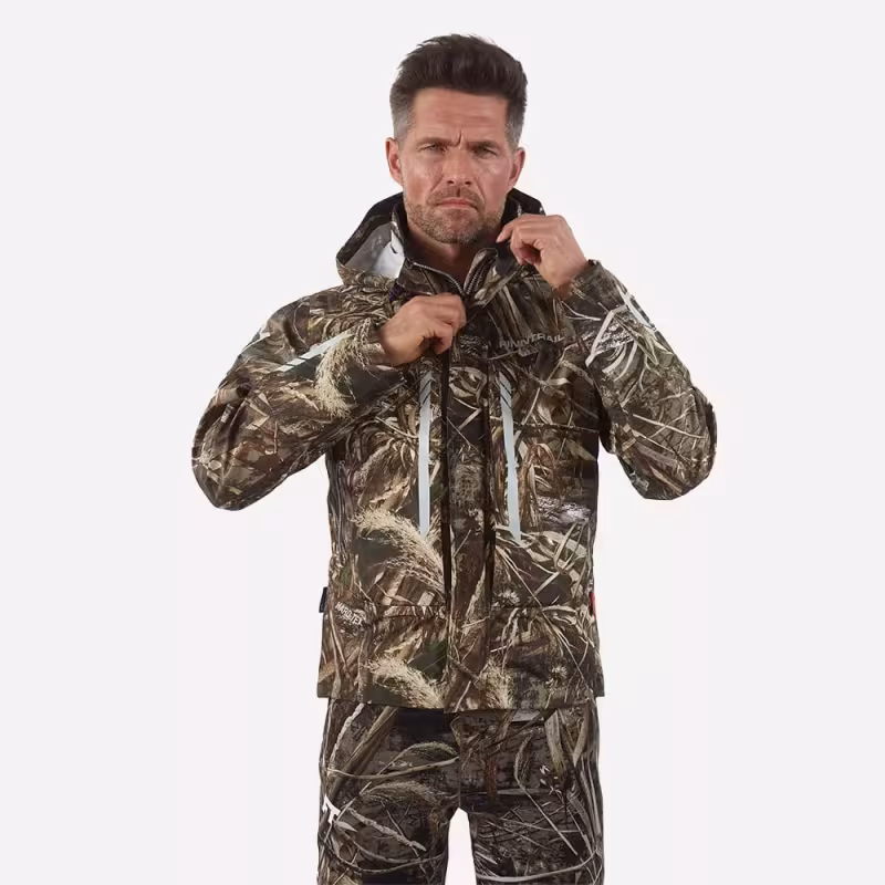 Куртка мужская Finntrail Greenwood 4021 Max-5, мембрана Hard-Tex, камыш, размер 44-46 (S), 165-175 см