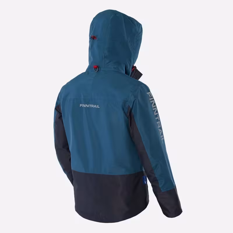 Куртка мужская Finntrail Greenwood 4021 Blue, мембрана Hard-Tex, синий, размер 58-60 (XXL), 185-195 см