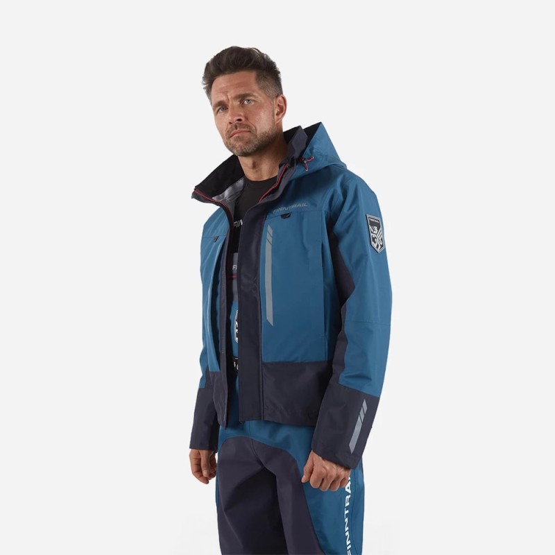 Куртка мужская Finntrail Greenwood 4021 Blue, мембрана Hard-Tex, синий, размер XXL