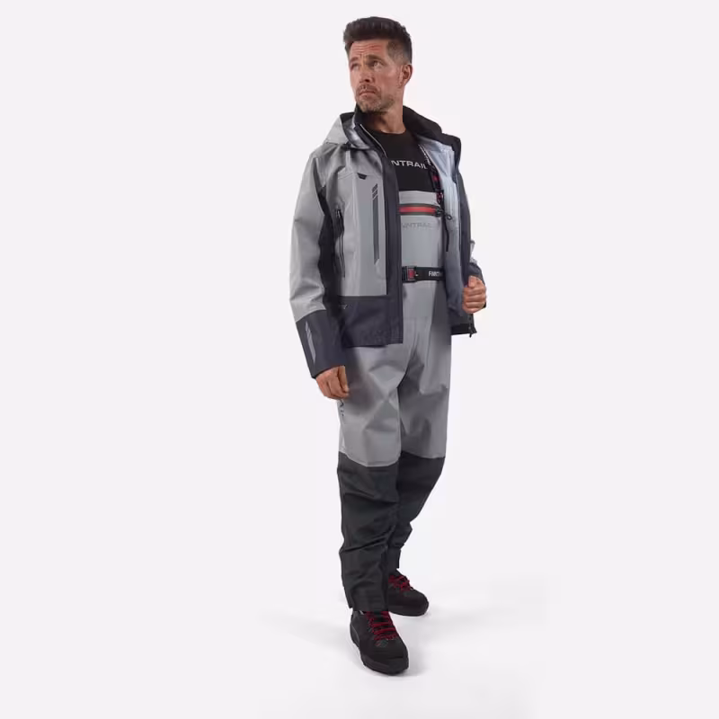 Куртка мужская Finntrail Greenwood 4021 Grey, мембрана Hard-Tex, серый, размер 44-46 (S), 165-175 см