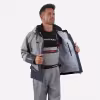 Куртка мужская Finntrail Greenwood 4021 Grey, мембрана Hard-Tex, серый, размер 50-52 (L), 175-185 см