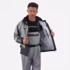Куртка мужская Finntrail Greenwood 4021 Grey, мембрана Hard-Tex, серый, размер 50-52 (L), 175-185 см