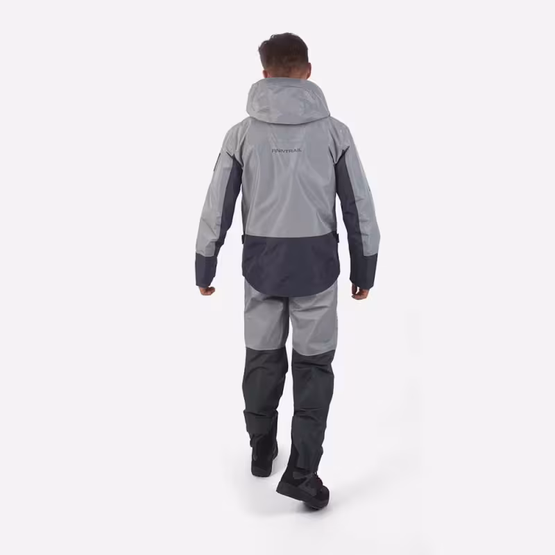 Куртка мужская Finntrail Greenwood 4021 Grey, мембрана Hard-Tex, серый, размер 50-52 (L), 175-185 см