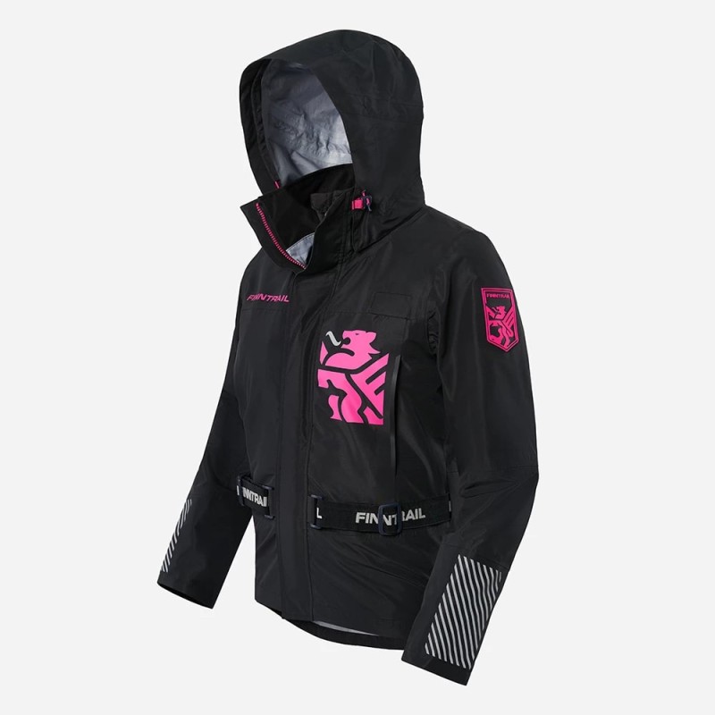 Куртка женская Finntrail Rachel 6455, мембрана Hard-Tex, графит, размер 42-44 (XS), 155-165 см