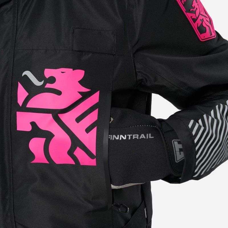 Куртка женская Finntrail Rachel 6455, мембрана Hard-Tex, графит, размер 42-44 (XS), 155-165 см