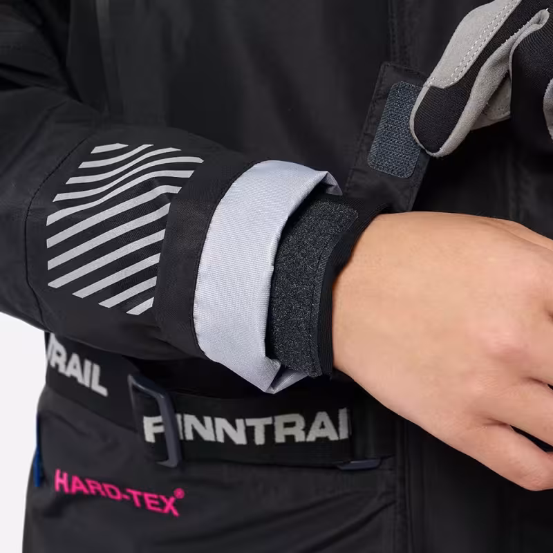 Куртка женская Finntrail Rachel 6455, мембрана Hard-Tex, графит, размер 42-44 (XS), 155-165 см