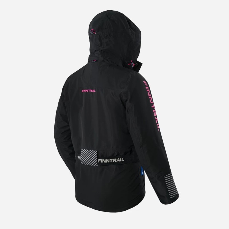 Куртка женская Finntrail Rachel 6455, мембрана Hard-Tex, графит, размер 42-44 (XS), 155-165 см