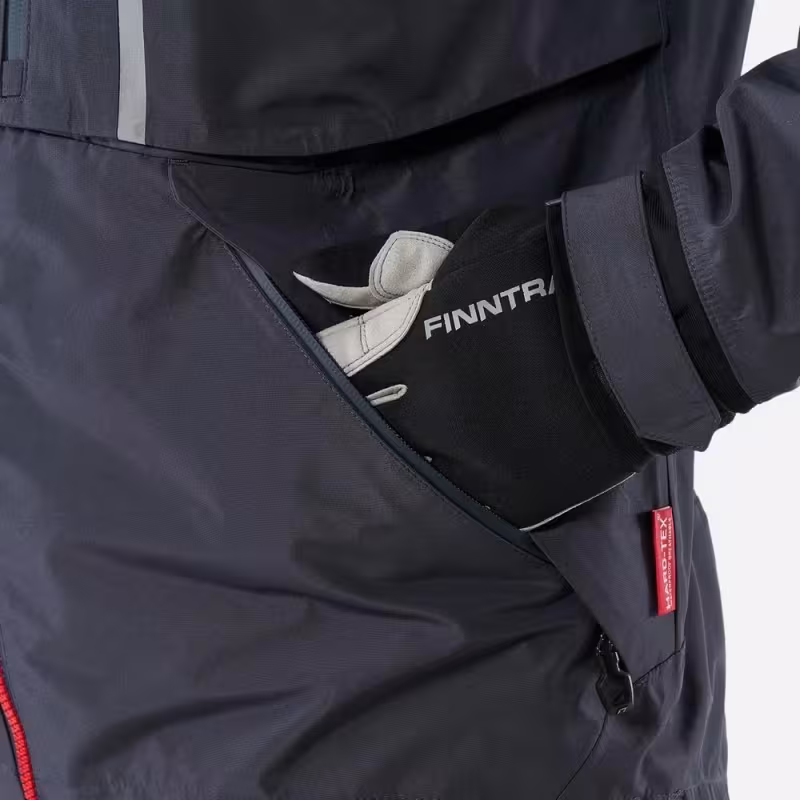 Костюм мужской Finntrail Excalibur 3430 Graphite, ткань Рипстоп, серый, размер 44-46 (S), 165-175 см