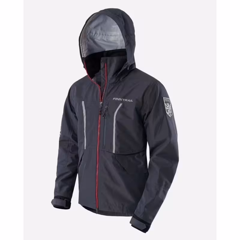 Костюм мужской Finntrail Excalibur 3430 Graphite, ткань Рипстоп, серый, размер 50-52 (L), 175-185 см