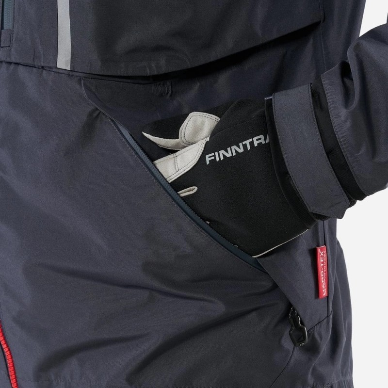 Костюм мужской Finntrail Excalibur 3430 Graphite, ткань Рипстоп, серый, размер 54-56 (XL), 180-190 см