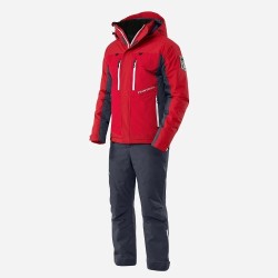 Костюм мужской Finntrail Atlas 3440 Red, Рипстоп/Hard-Tex, красный/черный, размер S, 165-175 см